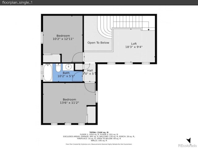9246 Sori Ln, Highlands Ranch, CO 80126 - floor plan / room layout