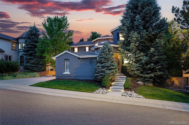 2832 Danbury Ave, Highlands Ranch, CO 80126 - view of front of home with stucco siding
