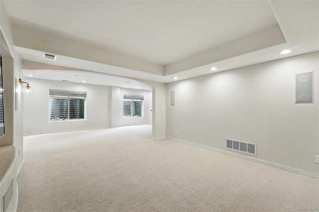 2832 Danbury Ave, Highlands Ranch, CO 80126 - spare room featuring carpet floors, recessed lighting, and baseboards