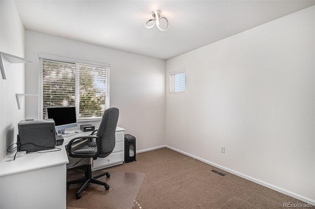 8825 Fairview Oaks Pl, Lone Tree, CO 80124 - carpeted office space with baseboards