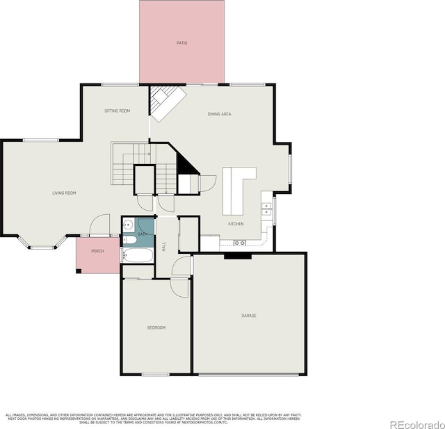 8825 Fairview Oaks Pl, Lone Tree, CO 80124 - view of floor plan / room layout