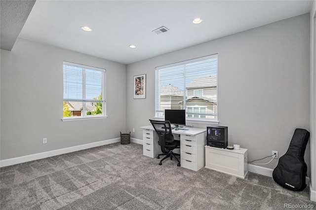 3453 Pacific Peak Dr, Broomfield, CO 80023 - office area with carpet and recessed lighting