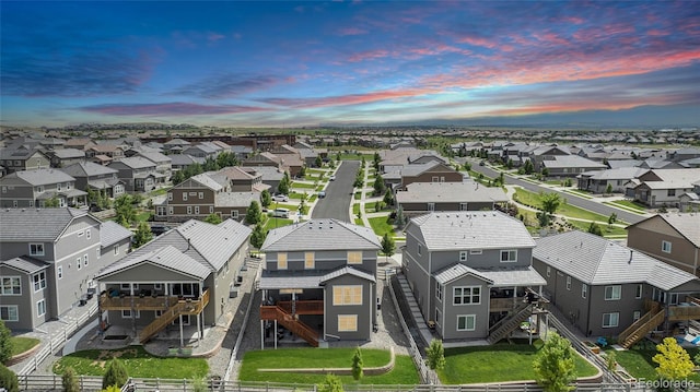3453 Pacific Peak Dr, Broomfield, CO 80023 - aerial view of residential area