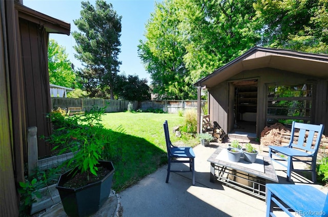 view of patio