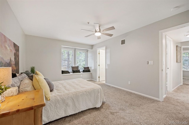23612 Pondview Pl Unit A, Golden, CO 80401 - bedroom featuring carpet and ceiling fan