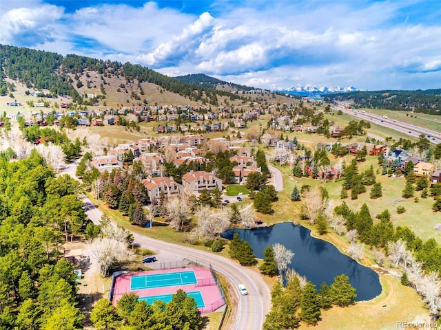 23612 Pondview Pl Unit A, Golden, CO 80401 - drone / aerial view of a nearby body of water