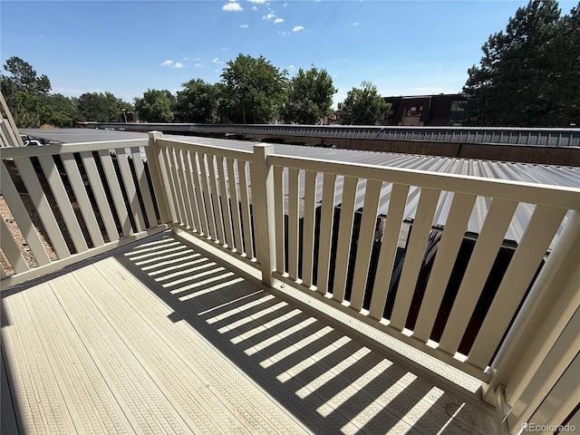 7695 E Quincy Ave Unit 207, Denver, CO 80237 - view of wooden terrace