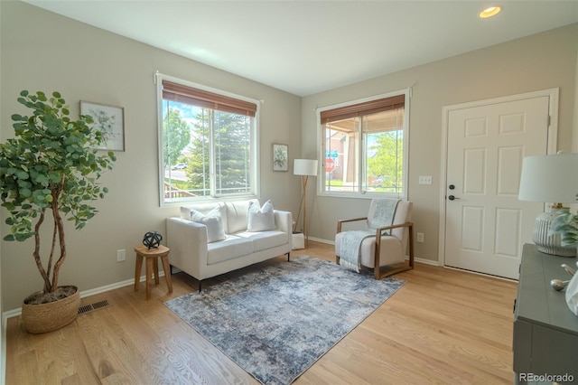 2908 Open Sky Way, Castle Rock, CO 80109 - living room with light wood finished floors and baseboards