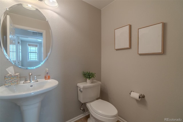 2908 Open Sky Way, Castle Rock, CO 80109 - bathroom with toilet and baseboards