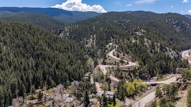 41 Silver Spruce, Boulder, CO 80302 - view of property location with a heavily wooded area and mountains