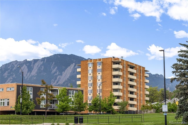 850 20th St Unit 201, Boulder, CO 80302 - view of apartment building / complex with a mountain view