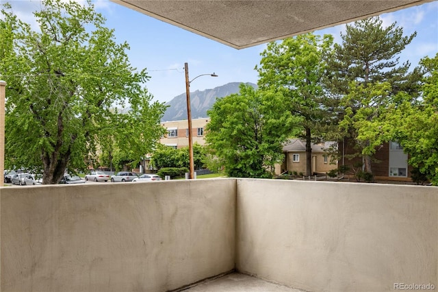 850 20th St Unit 201, Boulder, CO 80302 - balcony featuring a mountain view