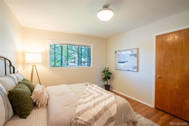 2744 S Newton Way, Denver, CO 80236 - bedroom featuring wood finished floors and baseboards