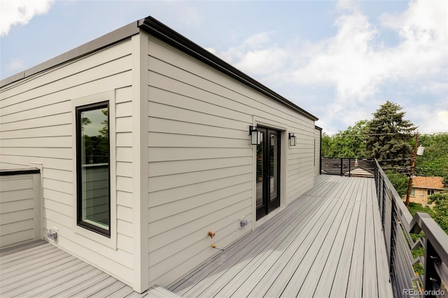 1543 Glencoe St, Denver, CO 80220 - deck featuring french doors