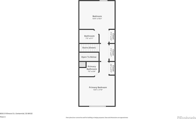 8252 S Fillmore Cir, Centennial, CO 80122 - view of room layout