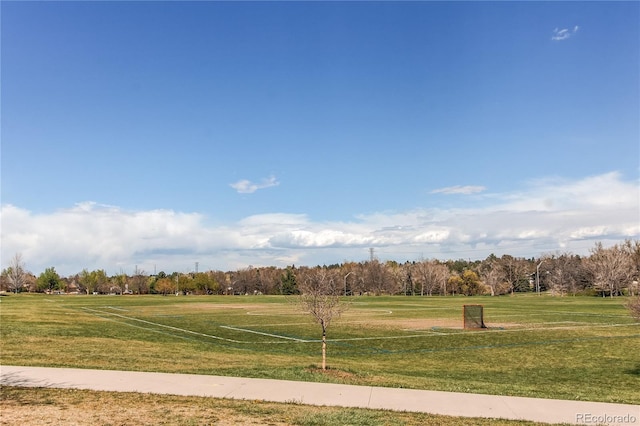 view of property's community