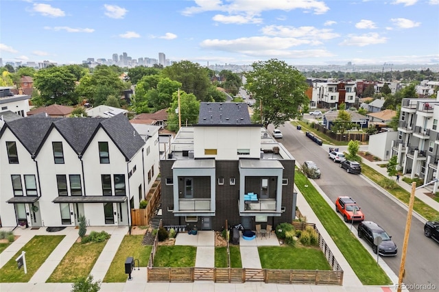1302 N Stuart St, Denver, CO 80204 - aerial perspective of suburban area