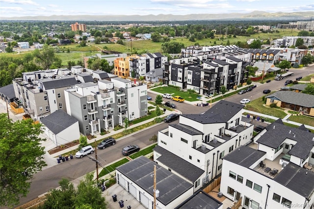 1302 N Stuart St, Denver, CO 80204 - drone / aerial view of a mountain backdrop