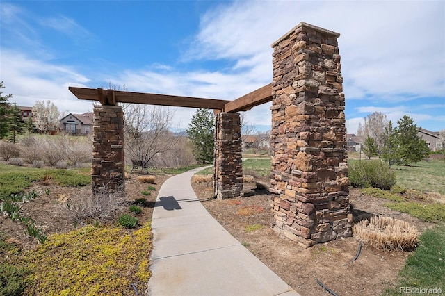 view of property's community