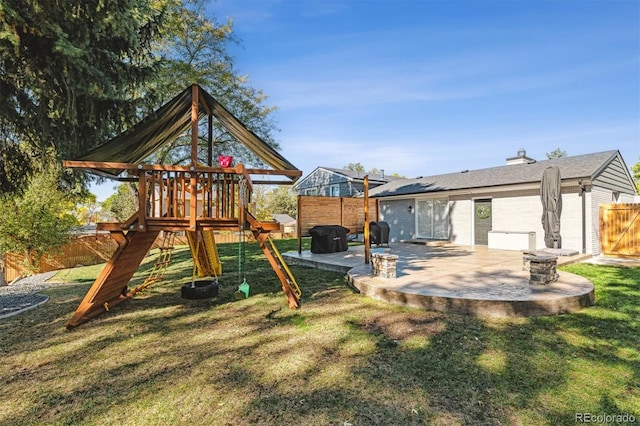 8242 E Briarwood Pl, Centennial, CO 80112 - view of play area featuring a patio area