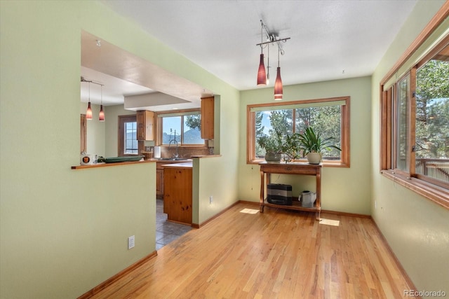 15700 County Road 352, Buena Vista, CO 81211 - unfurnished living room featuring light wood-style flooring and healthy amount of natural light