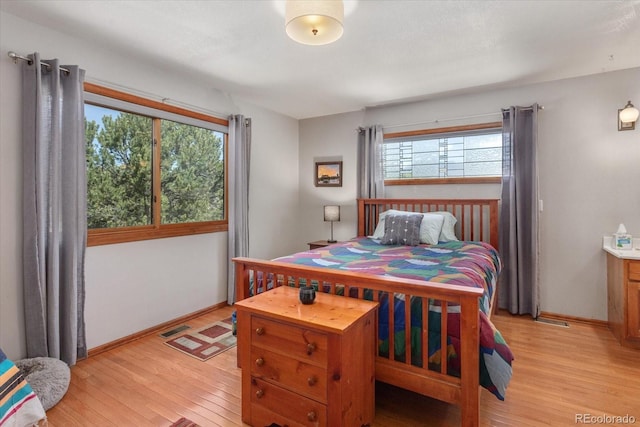 15700 County Road 352, Buena Vista, CO 81211 - bedroom featuring light wood-style floors and baseboards