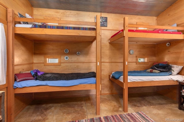 15700 County Road 352, Buena Vista, CO 81211 - bedroom with wood walls and a relaxing sauna
