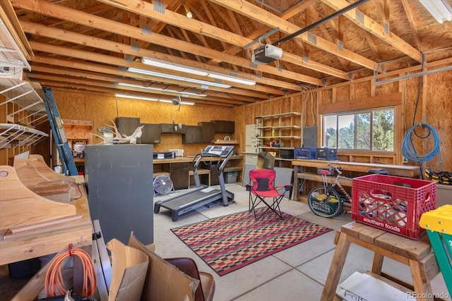 15700 County Road 352, Buena Vista, CO 81211 - garage featuring a garage door opener and electric panel