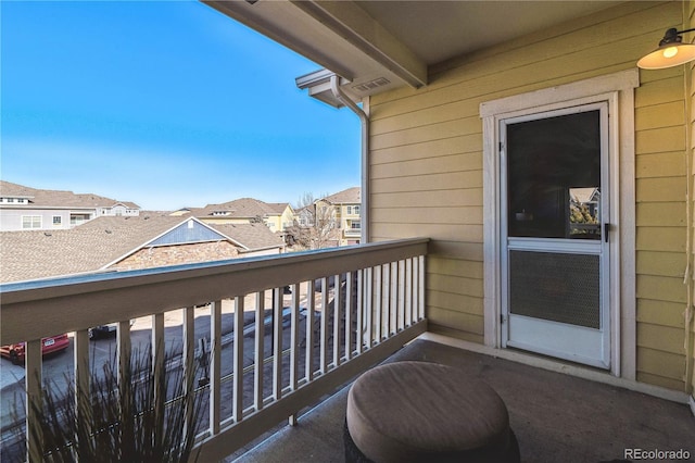 9471 Ashbury Cir Unit 202, Parker, CO 80134 - balcony with a residential view
