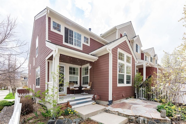 661 Snowberry St, Longmont, CO 80503 - view of front of home with a porch