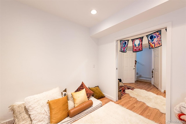 661 Snowberry St, Longmont, CO 80503 - bedroom with recessed lighting, baseboards, and light wood-style flooring