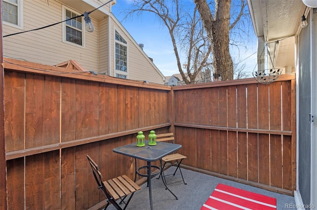 view of patio