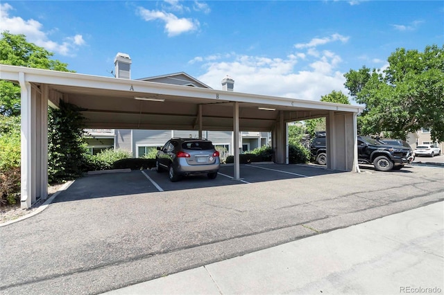 3825 Canyon Ranch Rd Unit 203, Highlands Ranch, CO 80126 - view of covered parking lot