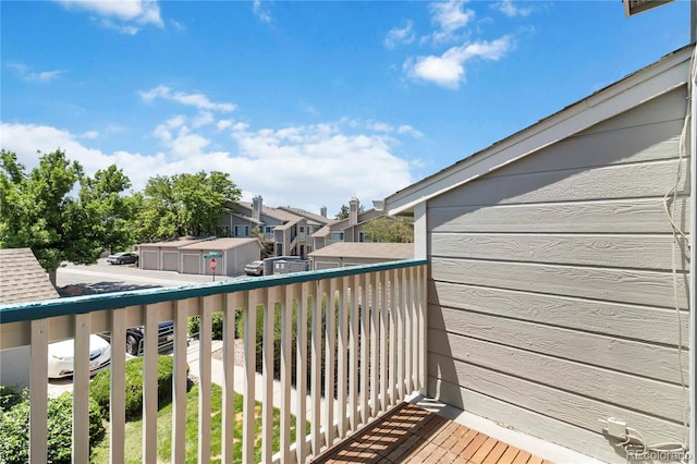 3825 Canyon Ranch Rd Unit 203, Highlands Ranch, CO 80126 - balcony featuring a residential view