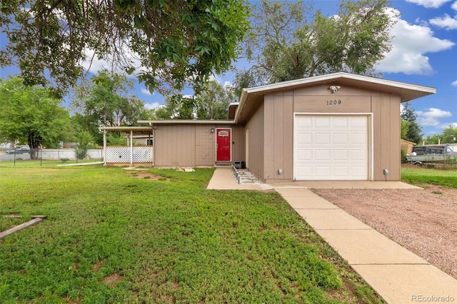 1209 Maxwell St, Colorado Springs, CO 80906 - view of front of property with driveway