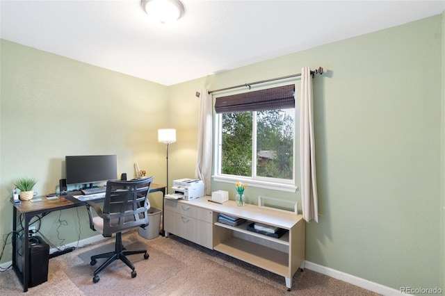 1209 Maxwell St, Colorado Springs, CO 80906 - office space featuring light carpet and baseboards