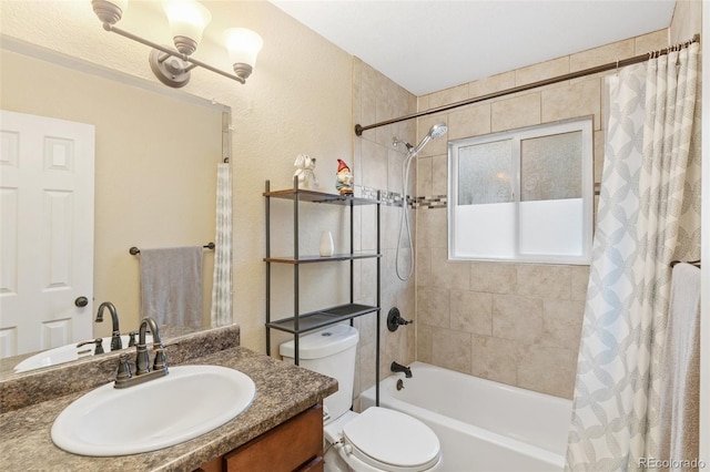 1209 Maxwell St, Colorado Springs, CO 80906 - bathroom with shower / bath combo with shower curtain and vanity