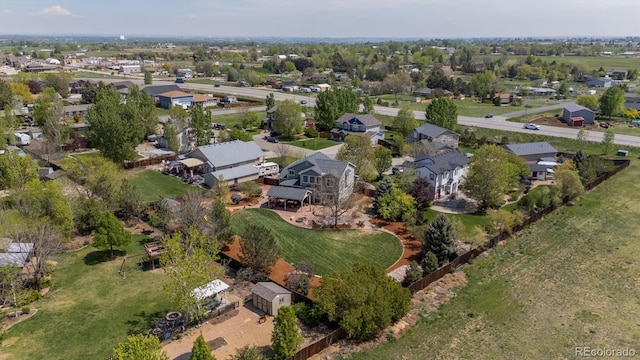4815 Lucille Ct, Loveland, CO 80537 - aerial view of property's location with nearby suburban area