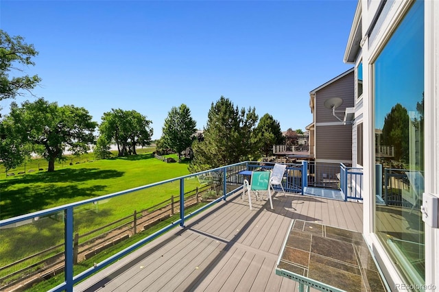 4814 S Upham Ct, Littleton, CO 80123 - deck with a yard