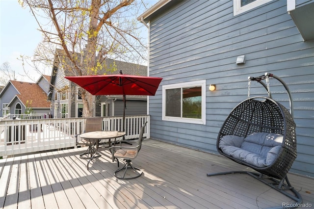 14084 E Hampden Pl, Aurora, CO 80014 - view of wooden deck