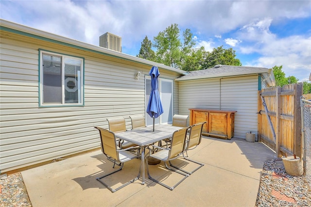 view of patio / terrace