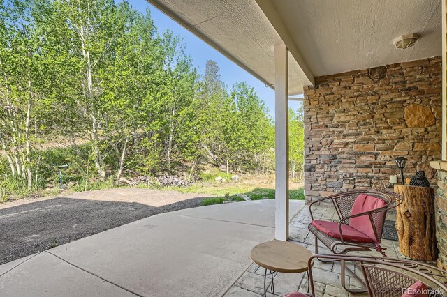 557 Highpoint Cir, Black Hawk, CO 80422 - view of patio