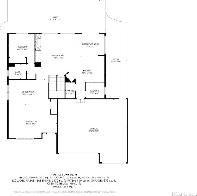 2938 S Zeno Way, Aurora, CO 80013 - view of room layout