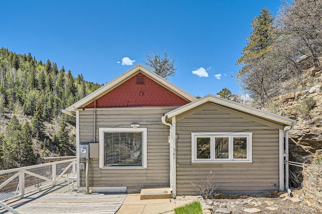 341 High St, Black Hawk, CO 80422 - view of front of home featuring a deck