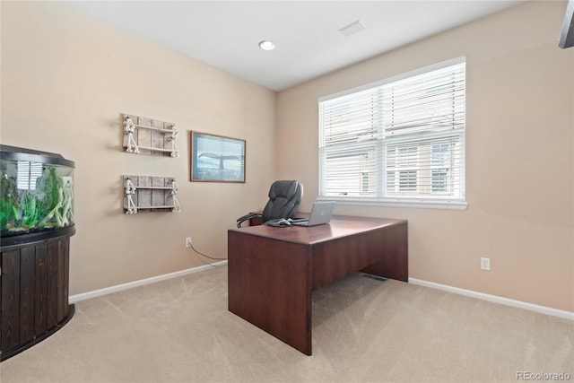 9290 Melborne Ct, Parker, CO 80134 - home office featuring carpet flooring and baseboards