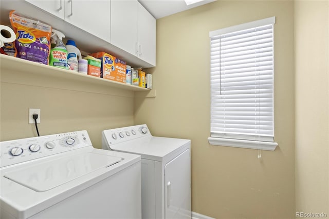 9290 Melborne Ct, Parker, CO 80134 - laundry room featuring washing machine and dryer and cabinet space
