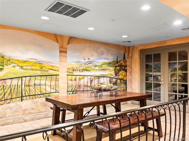 400 E 3rd Ave Unit 305, Denver, CO 80203 - balcony with french doors and outdoor dining space
