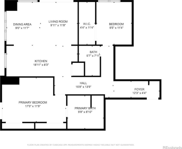 400 E 3rd Ave Unit 305, Denver, CO 80203 - home floor plan