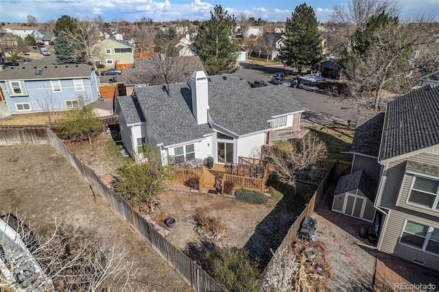 4493 Dunkirk Way, Denver, CO 80249 - aerial perspective of suburban area