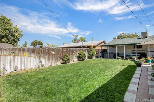 7891 Poplar St, Commerce City, CO 80022 - fenced backyard with a hot tub